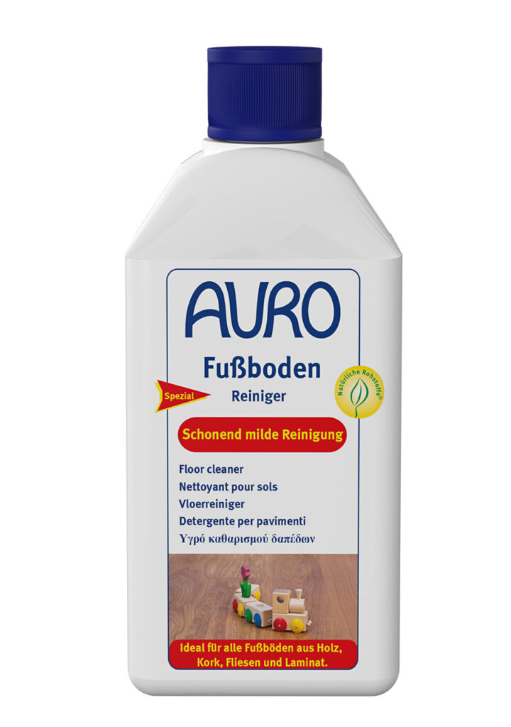 AURO Fußboden-Reiniger Nr. 427 für Böden, Flasche 0,5 Liter AURO Fußboden-Reiniger Nr. 427 in 0,5 Liter Flasche – ideal zur Pflege geölter, gewachster oder lackierter Böden