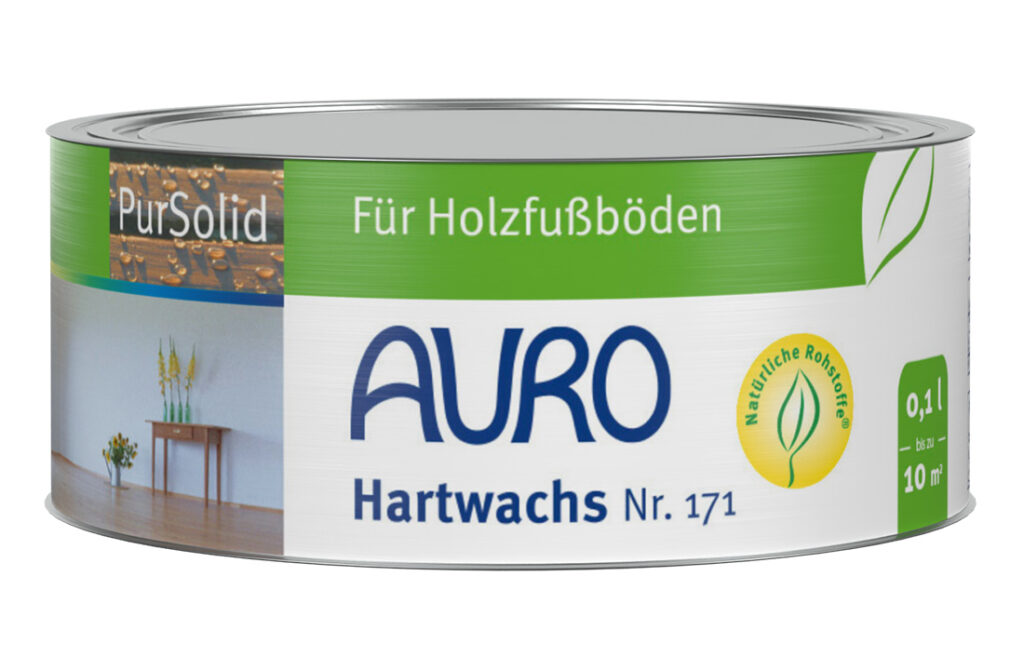 AURO Hartwachs Nr. 171 – 0,1 Liter Dose natürliches Holzwachs AURO Hartwachs Nr. 171 in 0,1 Liter Dose – natürliches Holzwachs für strapazierfähige Oberflächen