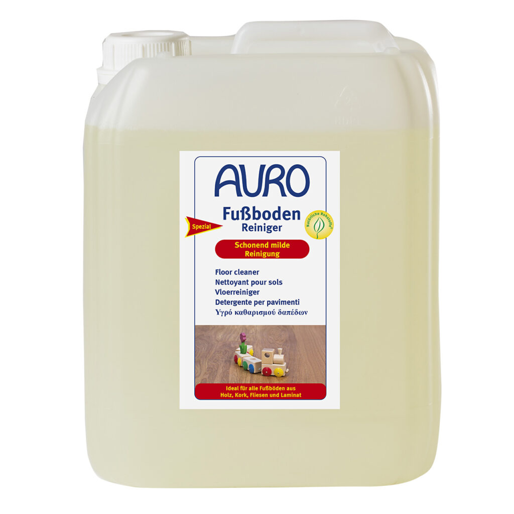 AURO Fußboden-Reiniger Nr. 427 für Böden, Kanister 5 Liter AURO Fußboden-Reiniger Nr. 427 im 5 Liter Kanister – zur gründlichen Reinigung von Laminat, Linoleum und Fliesen